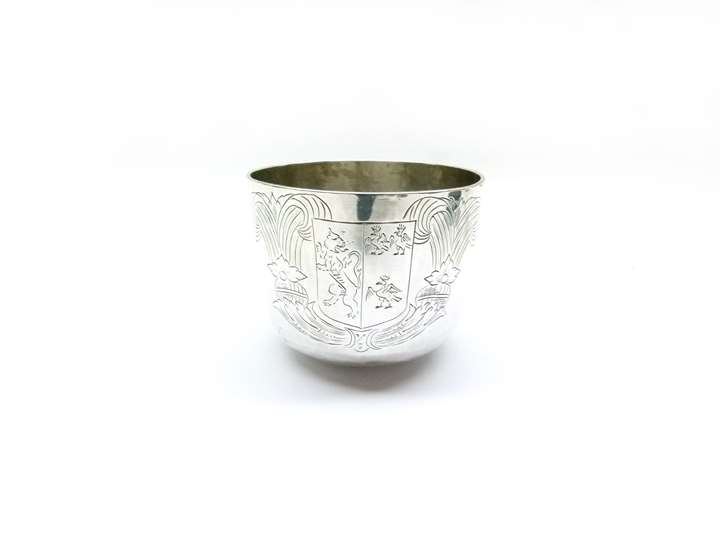 Charles II silver tumbler cup